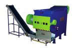 TSH-Hydraulic Pusher Pallet Shredder Machine - Video