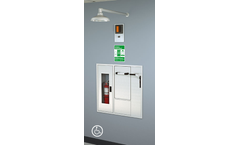 Guardian - Model GSC2670A - Recessed Safety Center with Drain Pan