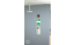 Guardian - Model GBF1670 - Exposed Shower Head Recessed Emergency Shower Unit