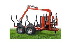 CANAG - Model ForestPro I - Boom Log Loading Trailer