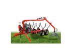 CANAG - Model ForestPro II - 11` Boom Log Loading Trailer