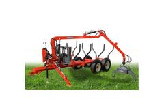 CANAG - Model ForestPro II - 11` Boom Log Loading Trailer