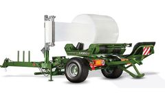 CANAG - Model Twister150 - Individual Round Bale Wrapper