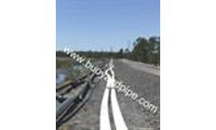 Coal mine tailing pipe