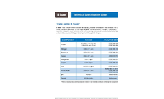 B Sure - Unique Foliar Nutrient Solution - Specifications