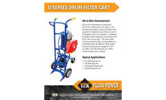 Y2K - Model D Series - Drum Filter Cart Brochure