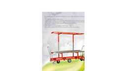 Carts for Harvesting Tomatoes in Boxes Brochure