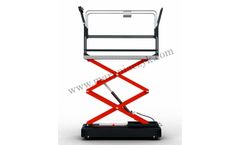 Hortitech - Model 2HD 3.00 - Hydraulic Trolley for Greenhouse Tomato