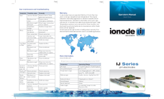 Ionode - Model IJ40A - Intermediate Junction pH Electrode Manual