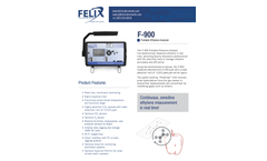 Felix F-900 Portable Ethylene Analyzer - Brochure