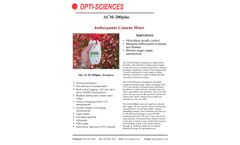 Opti-Sciences - Model ACM-200plus - Anthocyanin Content Meter - Brochure