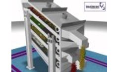 Bison Separator - a High Capacity Rectangular Screener to Separate Difficult Materials - Video