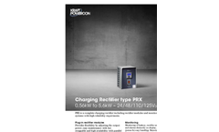 Charging Rectifiers Type PRX1 Brochure