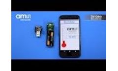 Simblee ams AS6200 Temperature Sensor IoT Kit - RFD77810 Video
