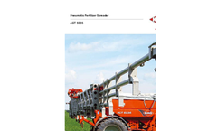 Kuhn - Model AGT 6036 - Pneumatic Fertiliser Spreaders Brochure