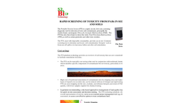 Portable Toxicity Screen (PTS)  - Brochure