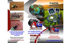 Agmechtronix - Model PMS - Tractor Planter Monitor  - Brochure