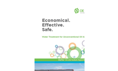 Water Treatment for Unconventional Oil & Gas - Brochure