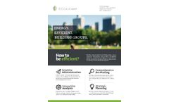 ECOCITIES - Optimizing Energy Efficiency Software- Brochure