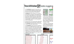 Geomar - Version TrackMaker31 - Field Data Acquisition Software - Brochure