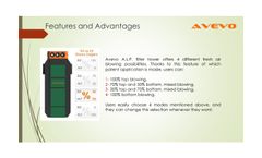 Avevo - Model A.L.P. Filter Tower - New Innovative Hall Ventilation System