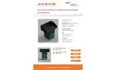 Avevo - Model MST100eco - Downdraft Table
