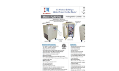 J&M Fluidics - Model PZAPT1S - Portable Air & Water Cooled Chillers Brochure  