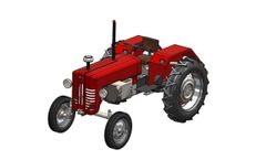 SolidWorks RE Tutorial # 335: Beginner Tractor Complete Video