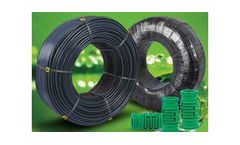 Damla Plast - Round Drip Irrigation Pipe
