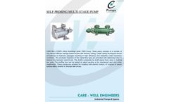 Care-Well - Model CWRO - Self Priming Multistage Pump Brochure