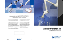 Alsident - Model 50 AL - Table Mounting Aluminium Extraction Arm - Brochure