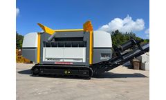 Solar powered shredder transforms waste-to-energy facility