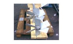 Double Pitched Blade Agitator