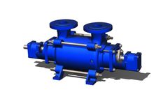 Mecanex - Model SD - Multistage Centrifugal Pumps with Horizontal Axis