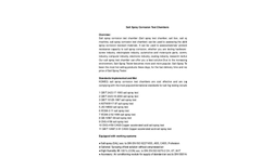 Salt Spray Corrosion Test Chambers