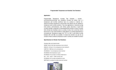TEMPERATURE HUMIDITY TEST CHAMBER / KMH-1000
