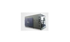 KOMEG - Model TST-486B Horizontal Type - Two Zone Thermal Shock Test Chamber