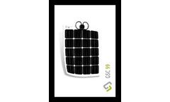 Model GSC 99 - Monocrystalline Flexible Solar Panels