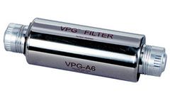 VPG Filter - Model 2920-A6 - Ultra- High Efficiency Filter Designed for Vapor and Process Gas Filtration