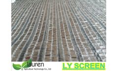 LY Screen Shading Net - Model LA-12FS - Greenhouse Outside Shade Curtains