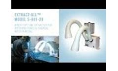 Extract All Model S-981-2B Bench Top Fume Extractor for Soldering and Laboratory Applications