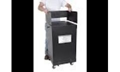 Extract All Model SP 400 DD Portable Downdraft table for Welding and Grinding - Video