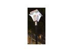 Urban Solar - Model PV-Stop - Solar Power LED Bus Stop Lighting System