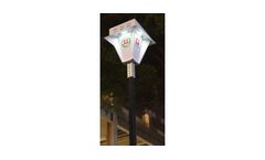 Urban Solar - Model PV-Stop - Solar Power LED Bus Stop Lighting System