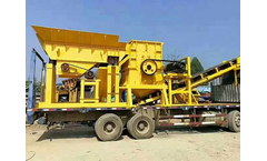 Zhongke - Model 30 TPH - Basalt Gravel Mobile Stone Crusher Machine