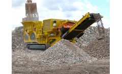 Henan-Zhongke - Model Y3S1548F - Impact Crusher Mobile Crushing Station