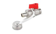 Kaspa - Model 05.04.322 - Mini Brass Ball Valve
