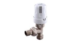 Kaspa - Model Pex-B - 13.15.014 - Angle Thermostatic Radiator Valve