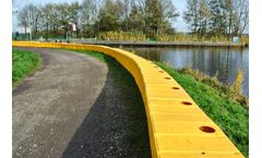 Flood Barrier for Dikes and Levees