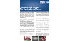 Kerim - Fire Fighting Control Panels -Brochure